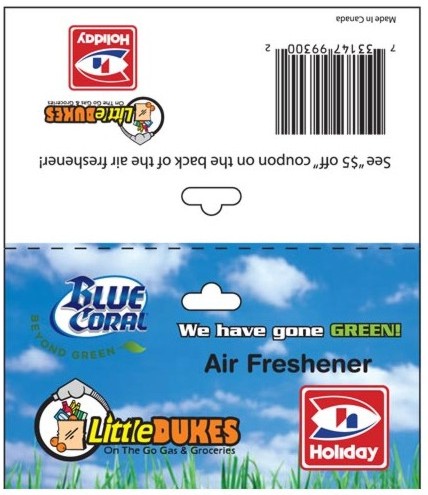 HC-01 - Full Color Header Cards Air Fresheners