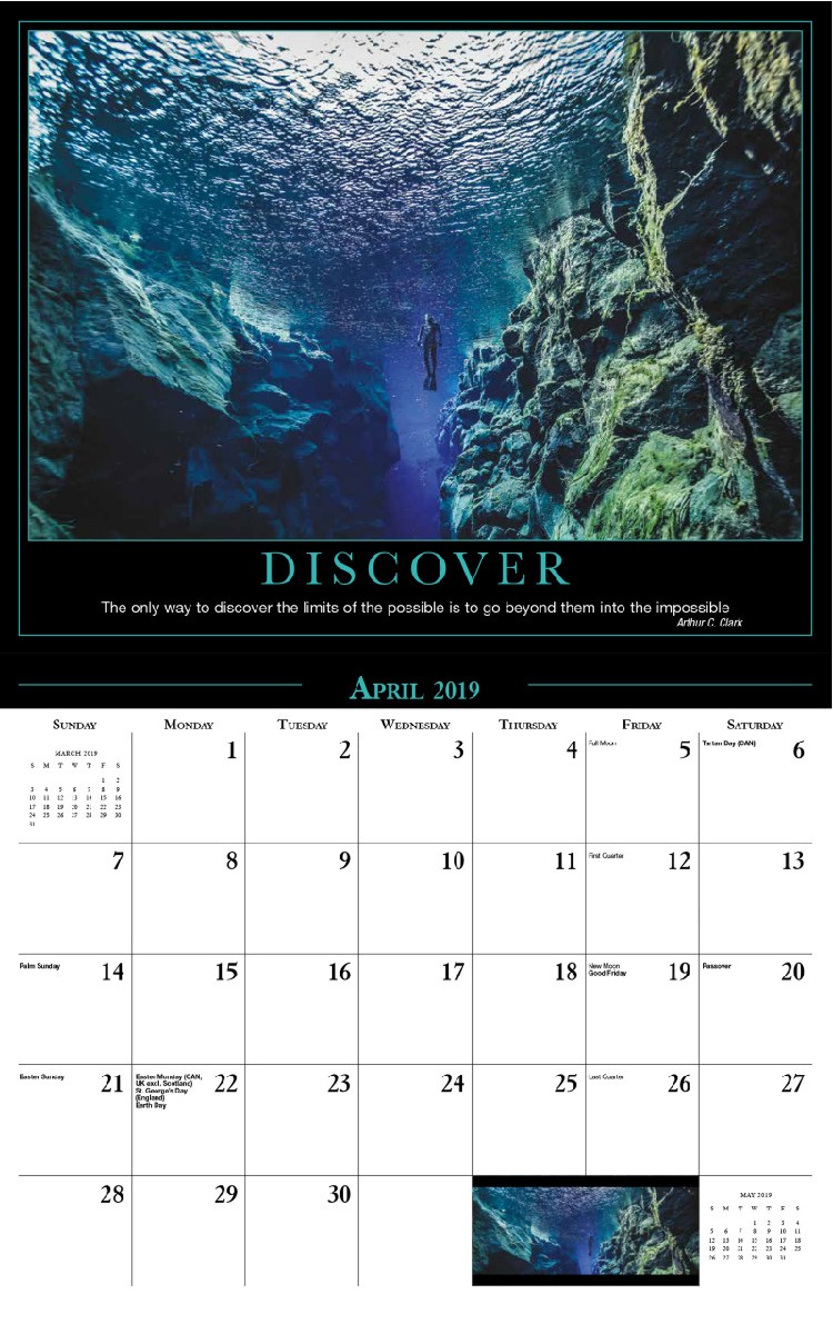 Motivation Calendar - April
