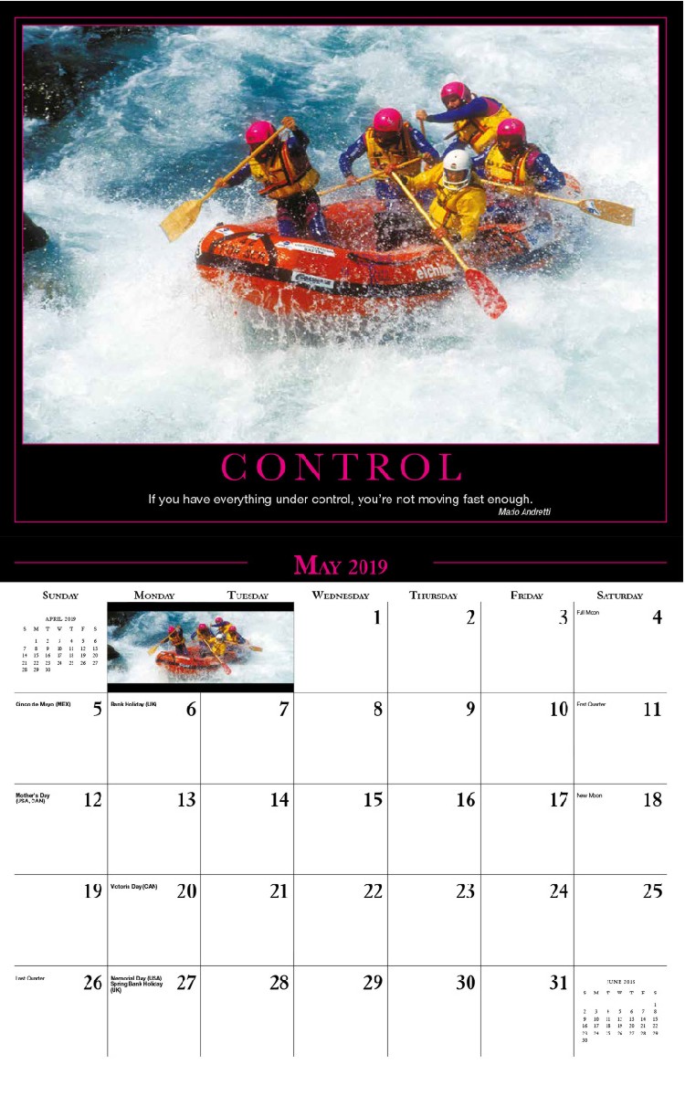 Motivation Calendar - May