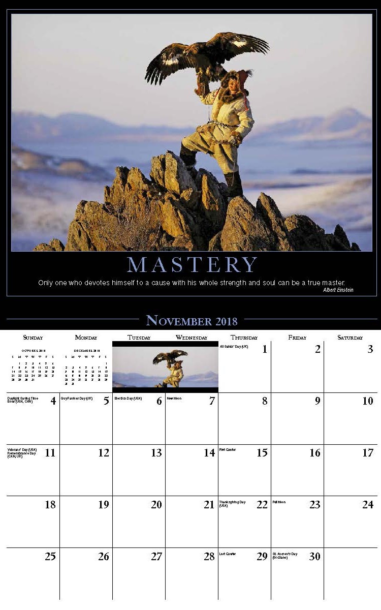 Motivation Calendar - November