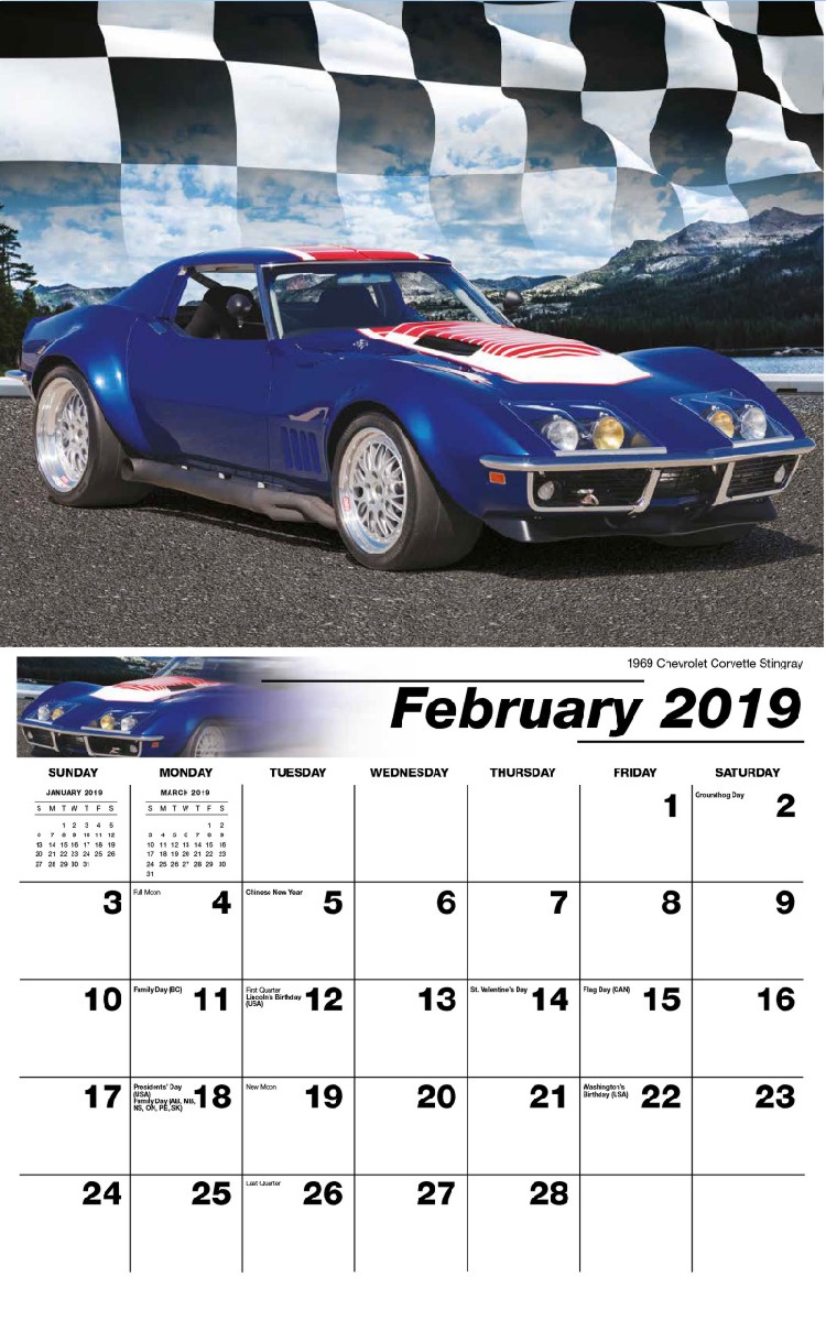 Road Warriors Calendar - February