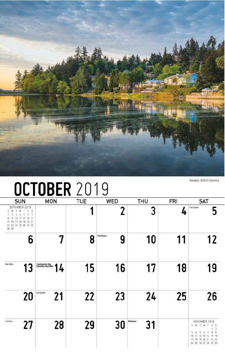 Scenes of Western Canada - October