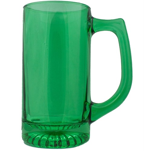 G0518 - Sports Mug 13oz Coloured Glass