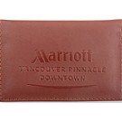 L102-60-3 - Traditional Business Card Holder Brown