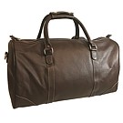L2530-3 - Travel/Gym Bag Brown Leather