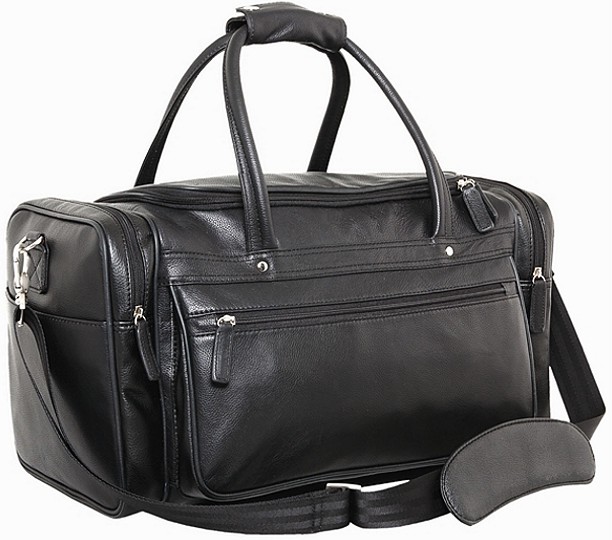 L530-4 - Leather Duffel Bag