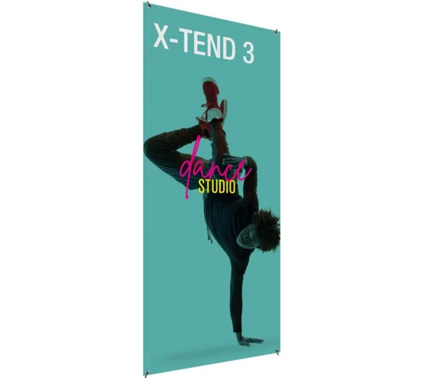 Spring Back Banner Stand X-TEND-3