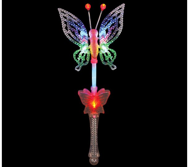 17 inches Luminous Butterfly Wand