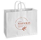 Recycled Shopping Bags - White - J-REC-W