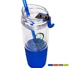 PL-4116 - QUENCH 22 oz. Tumbler with Straw