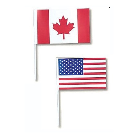 HY1700 - American and Canadian Flags