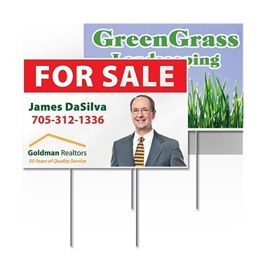 HY1810 - Full Colour Lawn Signs 