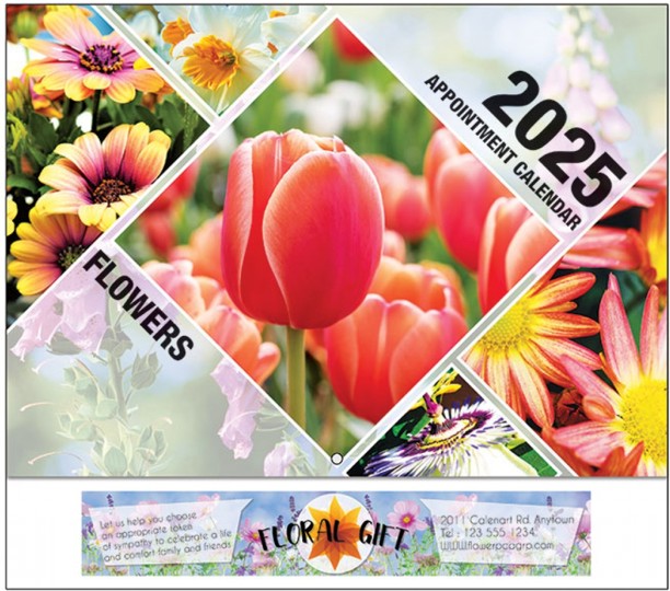 PCA4350 - Flowers Calendar