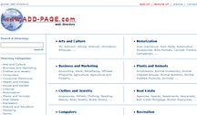 Add-Page Web Site