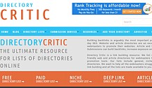 DirectoryCritic Web Page