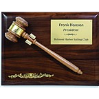 Gavel Plaque - Removeable - 8253.19