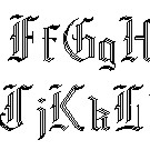 Old English Style Font