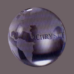 Clear etched globe