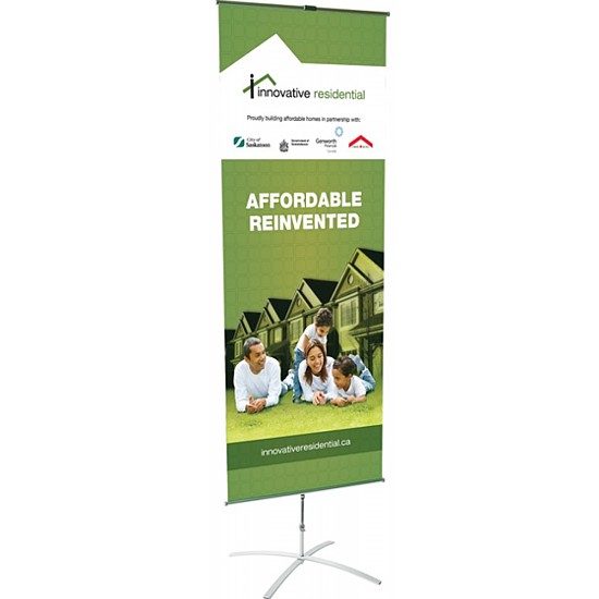 Cross Based Banner Stand
