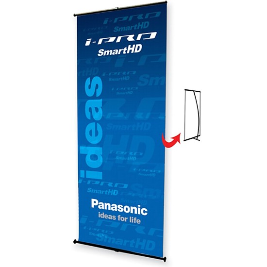 33 inches L- Stand Banner Kit