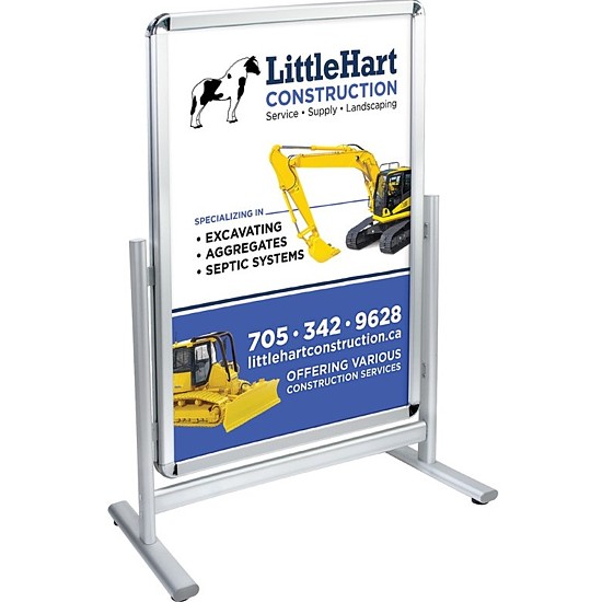 PF2540 - Double Sided Poster Display