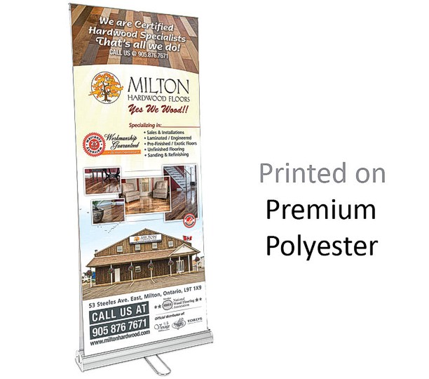 Retractable Banner and Stand - RB3380DPP
