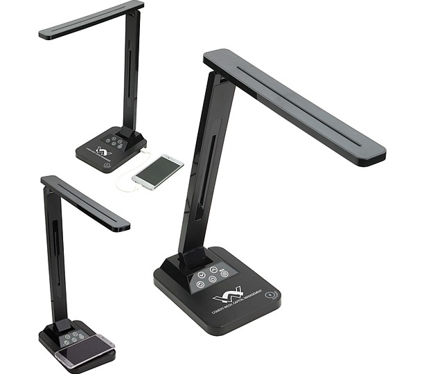 Limelight Desk Lamp with Wireless Charger