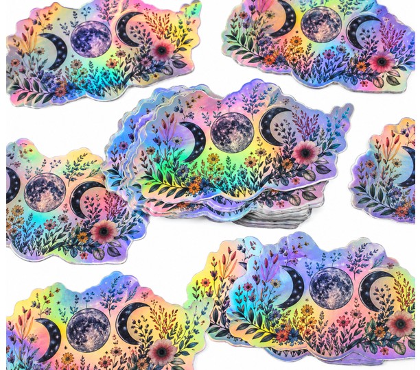 Adhesive Holographic Decals for Outdoor Use