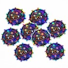 Custom Shape Holographic Rainbow / std adhesive Decals