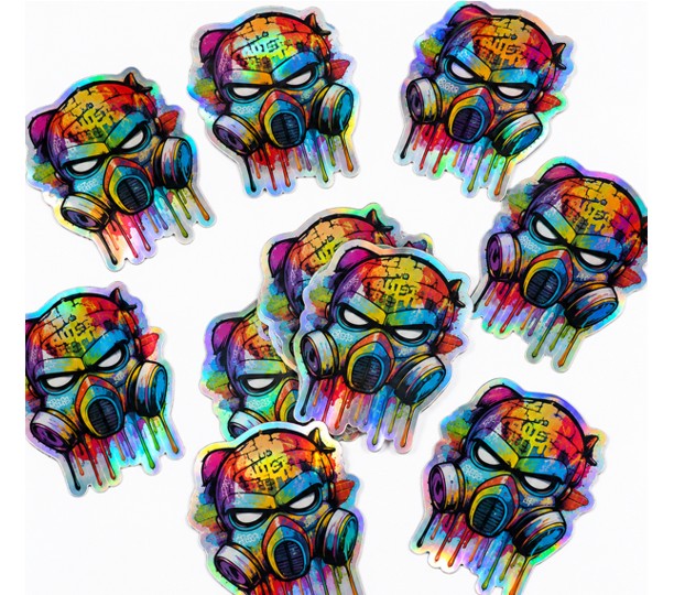 Outdoor Use Holographic Decals