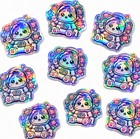 Holographic Rainbow Decals for Outdoor Use