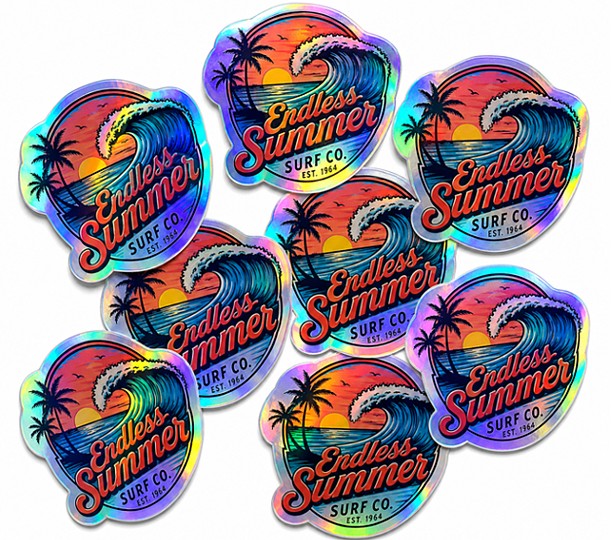 Holographic Decals for Outdoor Use
