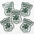 Custom Shape Reflective Vinyl Decals Screen-printed