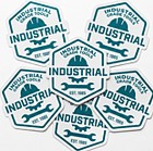 Custom Shape Screen-printed Reflective Vinyl Decals