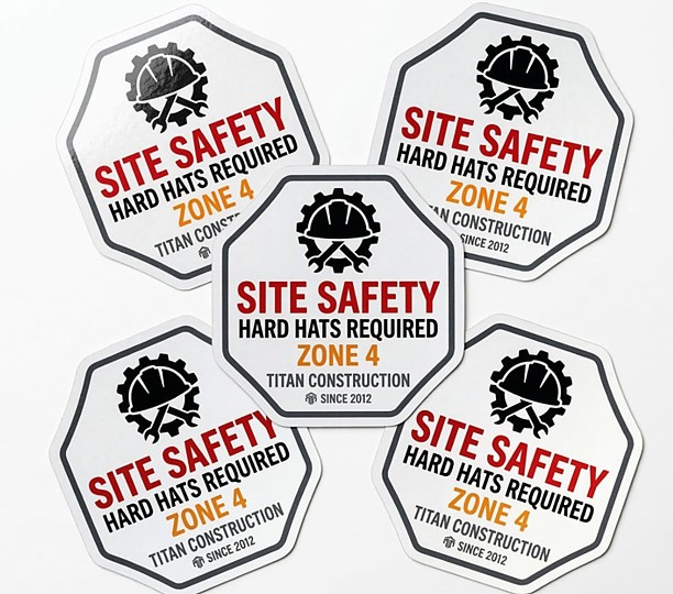 Reflective Vinyl adhesive Decals
