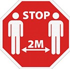 Anti-Slip Floor Graphics Octagon
