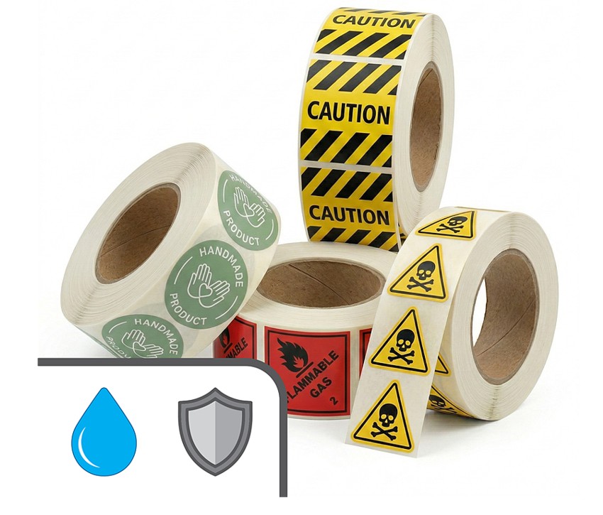 Custom Printed Sticker Rolls