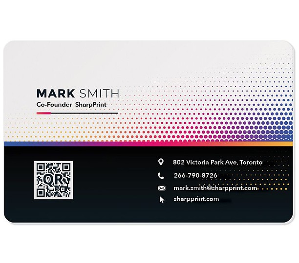 Personalized Plastic Wallet Card