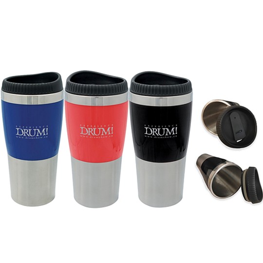 Double wall stainless steel and acrylic tumbler