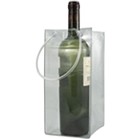 Clear PVC (0.5mm) Wine Bottle Carrier Bag