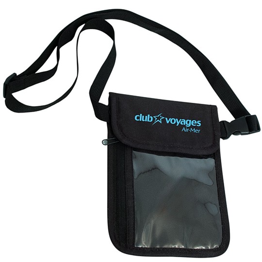 polyester zippered pouch