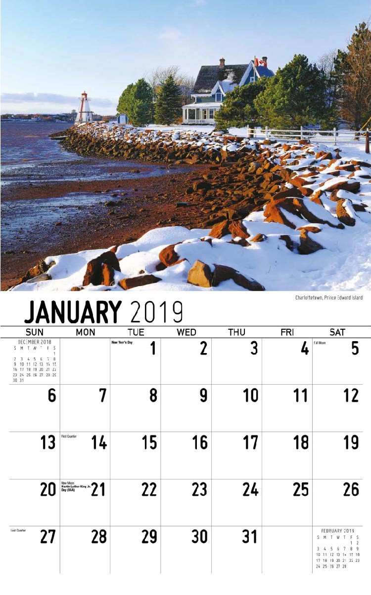 Atlantic Canada January
