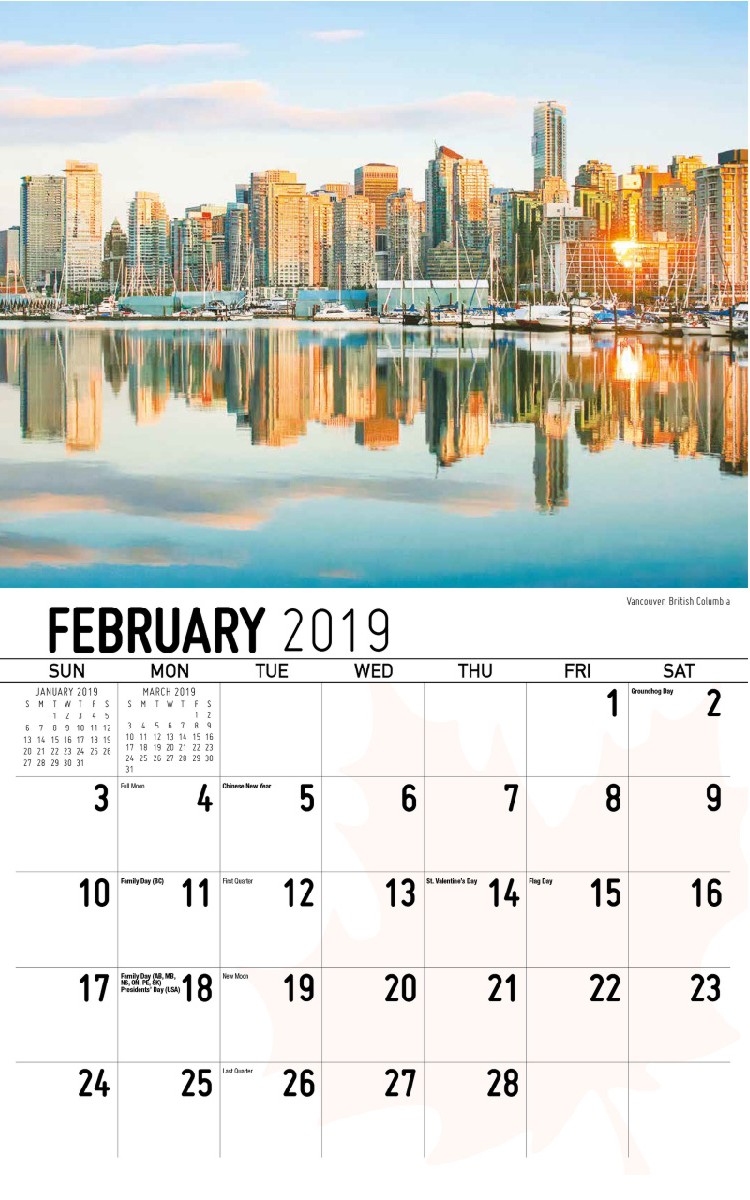 Scenes of Canada - February