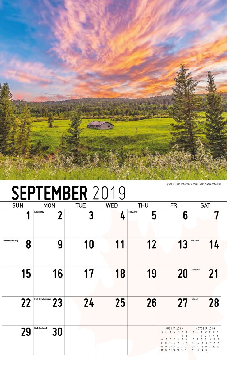 Scenes of Canada - September