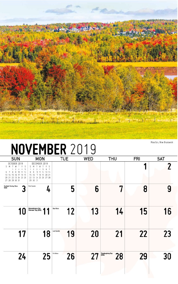 Scenes of Canada - November