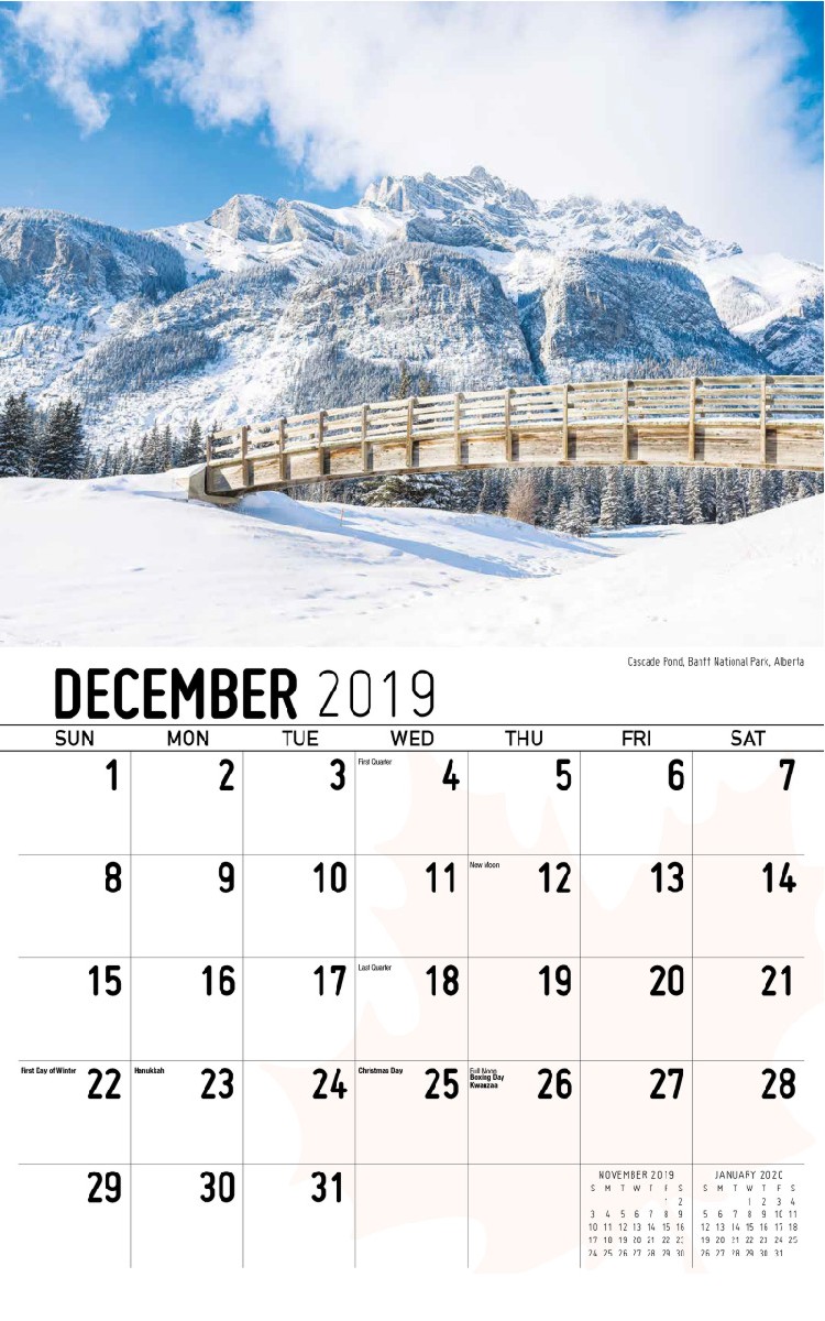 Scenes of Canada - December