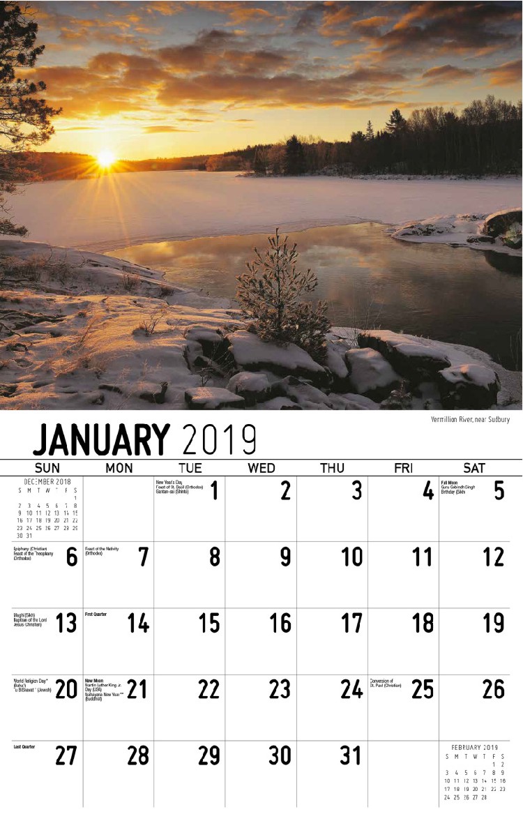 Scenes of Ontario January