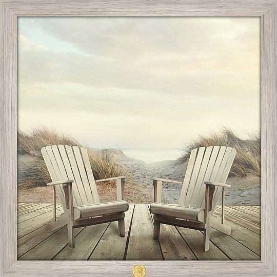 BGB84433-G - Art Print "Deck Chairs"
