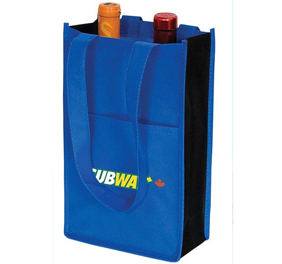 NW4759 - Non Woven Two Bottle Wine Bag