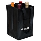 NW4908 - Non Woven Four Bottle Wine Bag